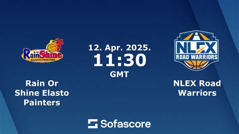 NLEX vs Rain Or Shine scores & predictions .